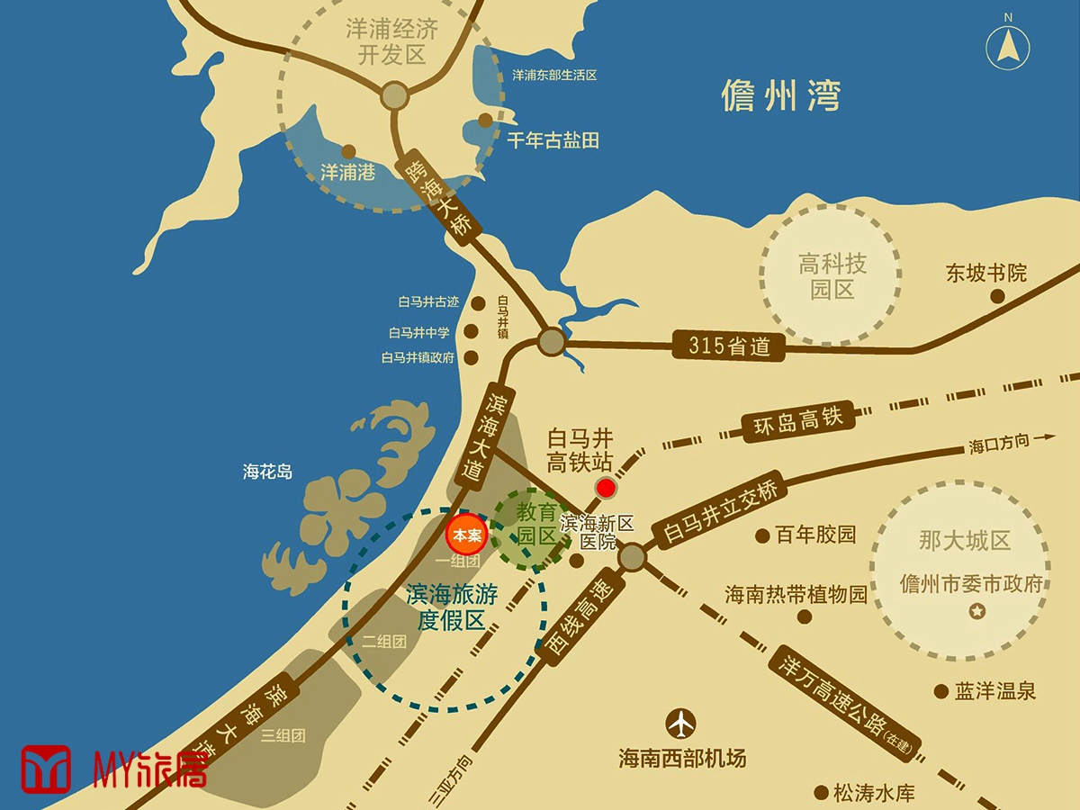 海阳城项目区位图