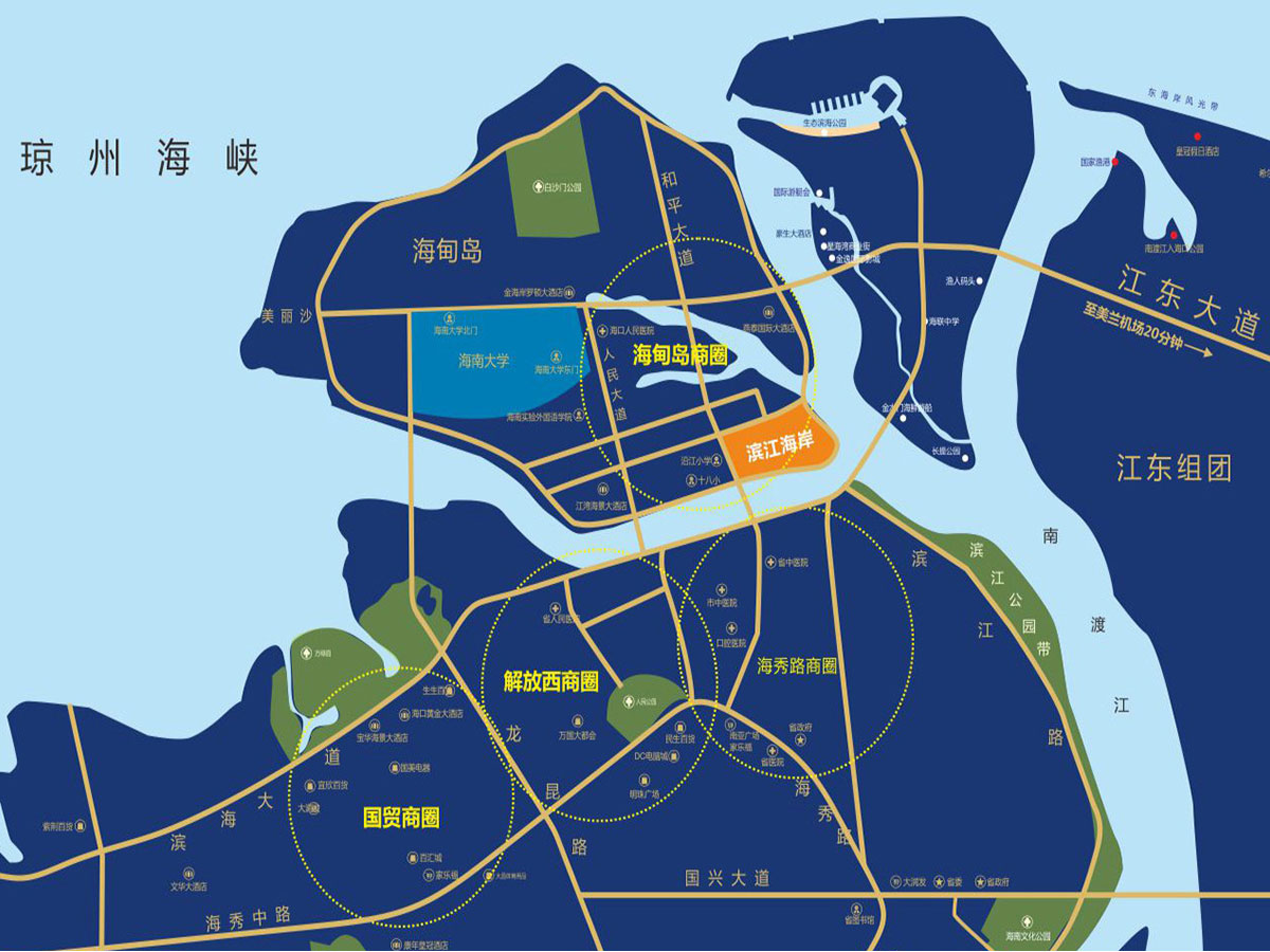 碧桂园滨江海岸项目区位图